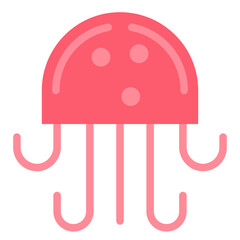 Jellyfish Vector Design Icon Style