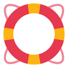 Lifebuoy Vector Design Icon Style