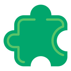 Puzzle Piece Vector Design Icon Style