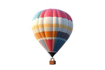 Naklejka premium hot air balloon isolated