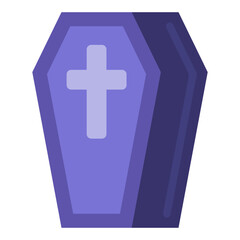Obraz premium Casket Vector Design Icon Style