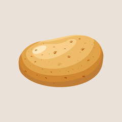 potato simple vector looks delicious