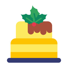 Pudding Vector Design Icon Style