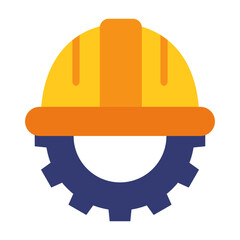 Engineer Symbol Vector Design Icon Style