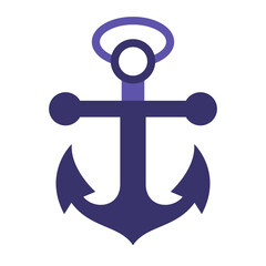 Anchor Tattoo Vector Design Icon Style