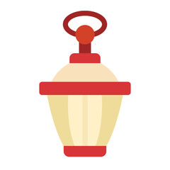Old-fashioned Lantern Vector Design Icon Style