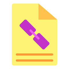 Procure Link Vector Design Icon Style