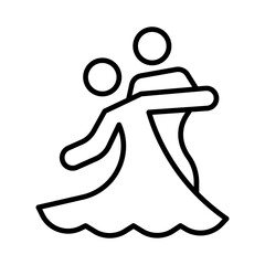 Ballroom Vector Icon