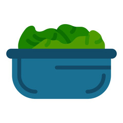 Butter Lettuce Vector Design Icon Style