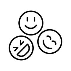 Good Mood Vector Icon
