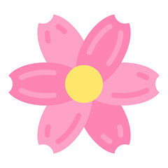 Sakura Shimmer Vector Design Icon Style