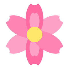 Sakura Sensation Vector Design Icon Style