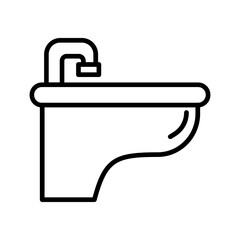 Bidet Vector Icon