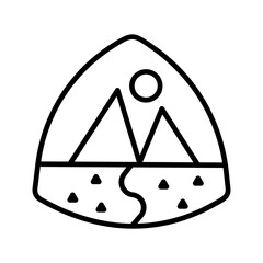 Trailhead Vector Icon