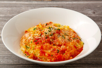 チーズトマトリゾット