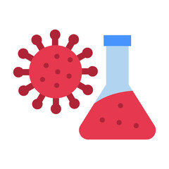 Virology Vector Design Icon Style