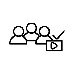 Subscribers Vector Icon
