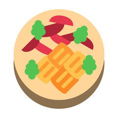 Panzanella Vector Design Icon Style