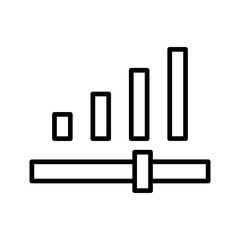 Signal Strength Vector Icon