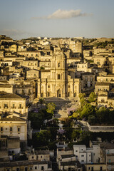 Modica, Italy (06th August 2025): Architecture of Modica in Val di Noto, southern Sicily, Italy