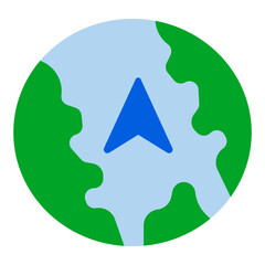 Net Navigator Vector Design Icon Style