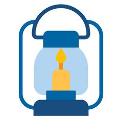 Lantern Vector Design Icon Style