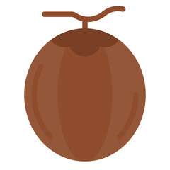 Coconut Vector Design Icon Style