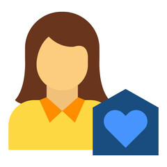 Hospice Care Vector Design Icon Style