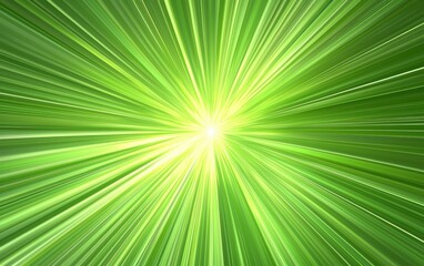 Vivid lime green radial light burst background mockup Saint Patricks Day