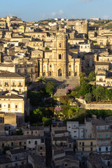 Modica, Italy (06th August 2025): Architecture of Modica in Val di Noto, southern Sicily, Italy