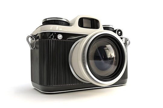 Fototapeta Digital Camera with Zoom Lens