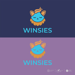 Logo template design icon