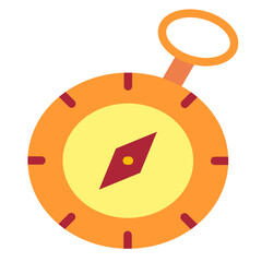 Compass Dial Vector Design Icon Style