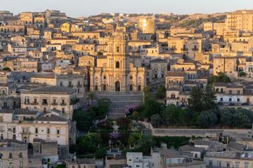 Modica, Italy (06th August 2025): Architecture of Modica in Val di Noto, southern Sicily, Italy