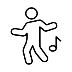 Poi Dancing Vector Icon