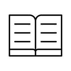 Literacy Book Vector Icon