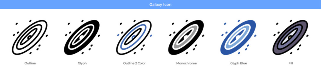 Galaxy Icon Set