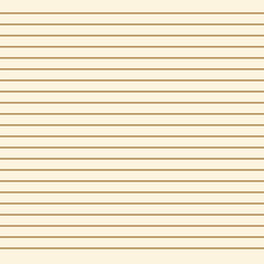 Fototapeta premium Grid paper. Abstract striped background with color horizontal lines. Geometric pattern for school, wallpaper, textures, notebook. Lined paper blank isolated on transparent background.
