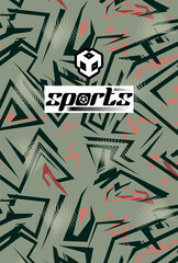 Exclusive Sports Jersey for Teams and Athletes Soccer Basketball Football Esports Fashionable Vibrant Modern Geometric Bold Style