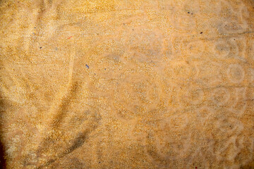 Wet Orange towel smooth texture background
