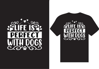 Awsome unick dogs t-shirt design vector quotes lettering t shirt design for print,,100% original eps vector file ,