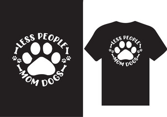 Awsome unick dogs t-shirt design vector quotes lettering t shirt design for print,,100% original eps vector file ,