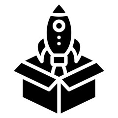 Product Launch Icon Element For Design