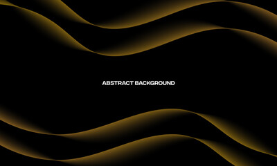 luxury background with gold shapes in the corners. editable