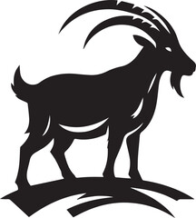 Goat Silhouette Logo