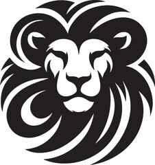 simple lion logo 
