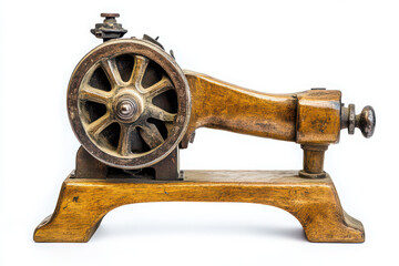 Obraz premium Feed grinder isolated on white background