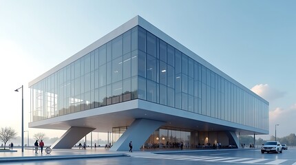 Modern Glass Architecture Design: Sleek Contemporary Building Exterior