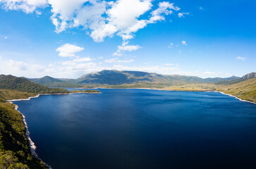Lake Plimsoll Landscape in Tasmania Australia
