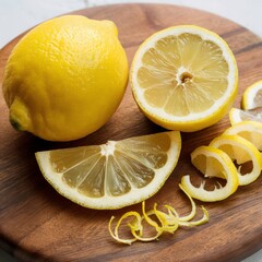 Lemon Variety: Whole, Halved, Sliced & Zest